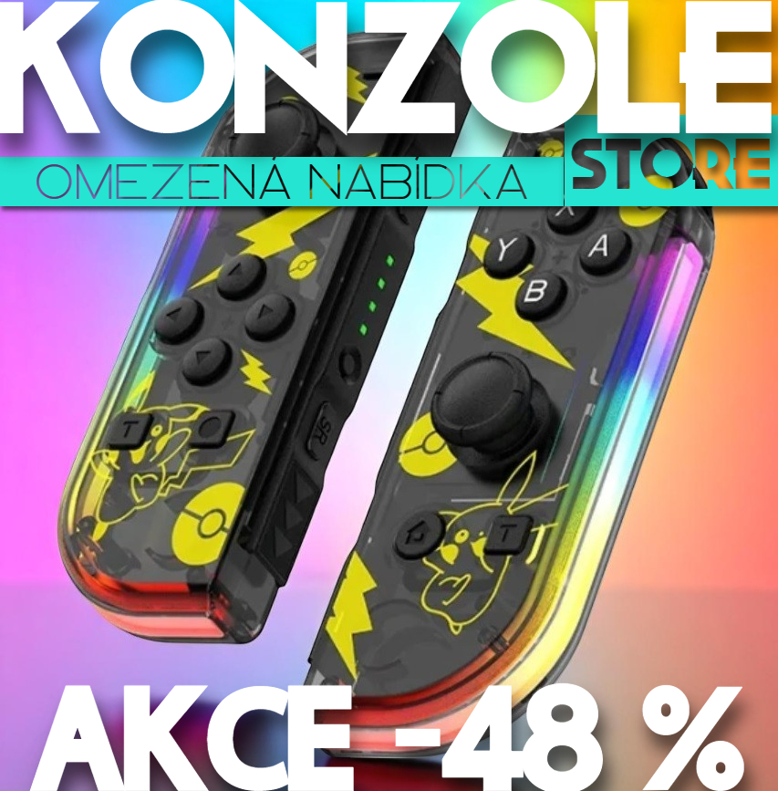 jedinečná akce - sleva 48% na nejoblíbenější Joy-Con