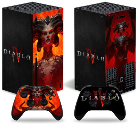 Xbox series X polep Diablo