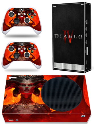 Xbox Series S polep Diablo 